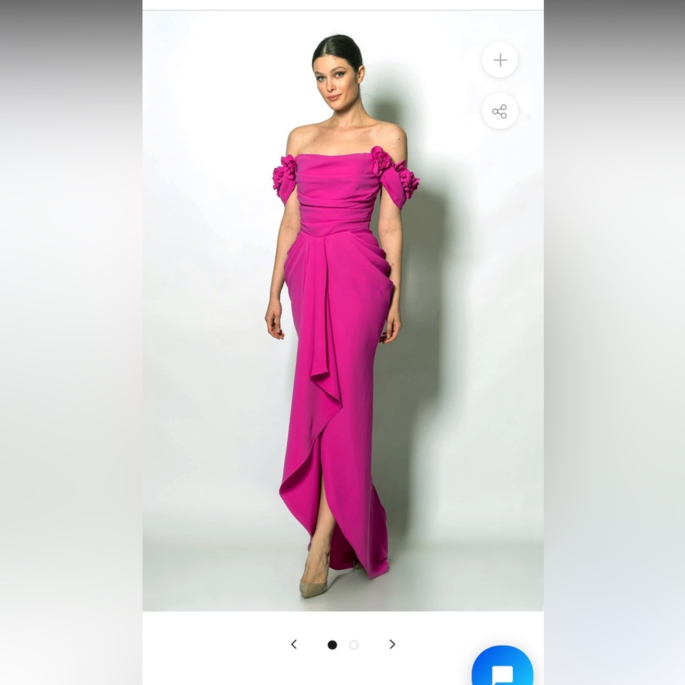 Pink wedding guest dress